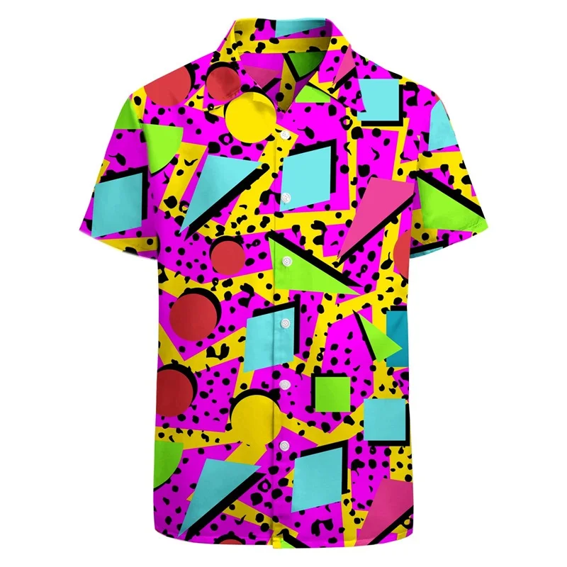 thumbnail image 1 of Camisa hawaiana con estampado 3D de peces para hombre, camisa colorida de manga corta con botones, divertida camisa de fiesta para playa, ropa para hombre, 1 of 5