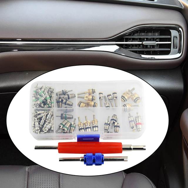 Car Air Conditioner Valve Core R12 R134A Direct Replace Professional Easy