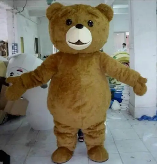 

New Adult Cartoon Bear Mascot Costume Cosplay Mascotte Halloween Christmas Dress Full Body Props Outfit Mascot Costume