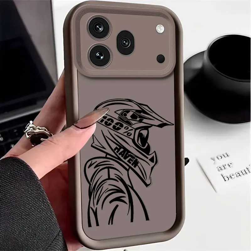 Flexible Silicone Shockproof Protective Case with Driver Print Pattern