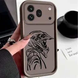 Flexible Silicone Shockproof Protective Case with Driver Print Pattern for Honor 600e (Brown)