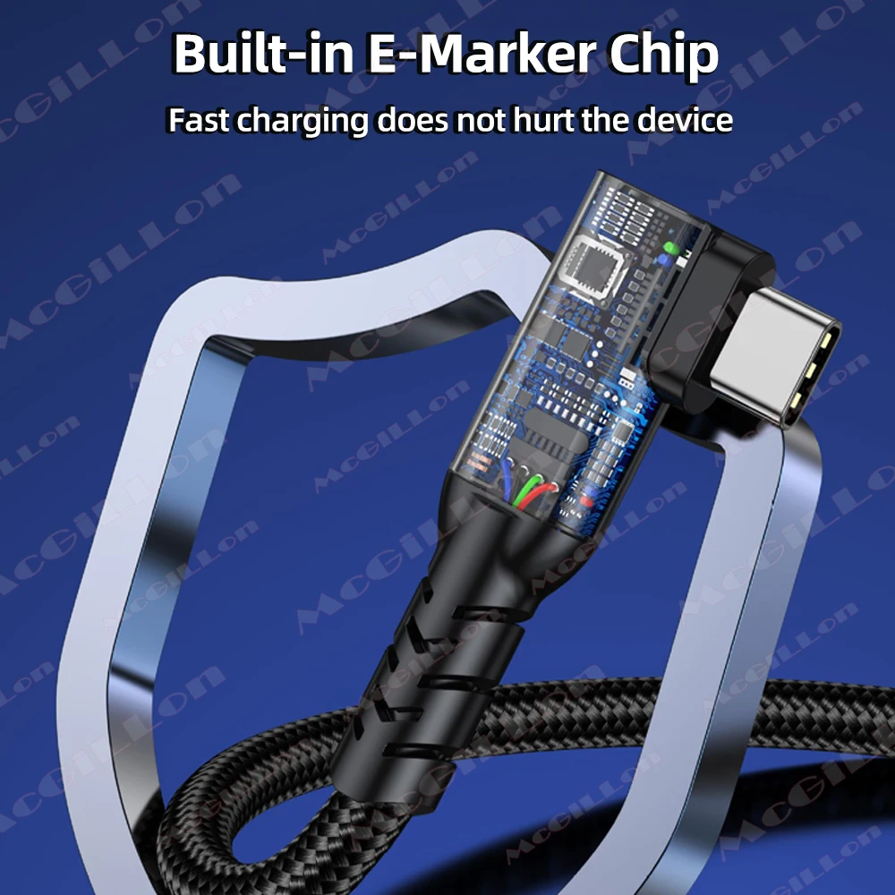 엘보우 USB 5.0 데이터 케이블 썬더볼트 5 PD 240W 5A 충전 케이블 80Gbps 맥북 맥 프로 에어 SSD 태블릿 노트북 USB5 타입 C 코드