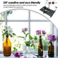 Glass Bottle Cutter Wine Bottle Glass Cutters Tools Bottle Cutter Kit Professional Adjustable Glass Cutting Kit For Whiskey 2