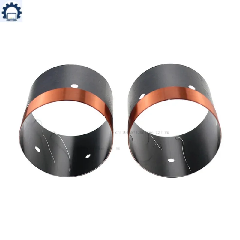 ZJ-스피커 베이스 보이스 코일 63.5mm 64mm 65.5mm 8옴 블랙 알루미늄 원형 구리선 10-15인치 스피커 DIY용 할인 판매 2개