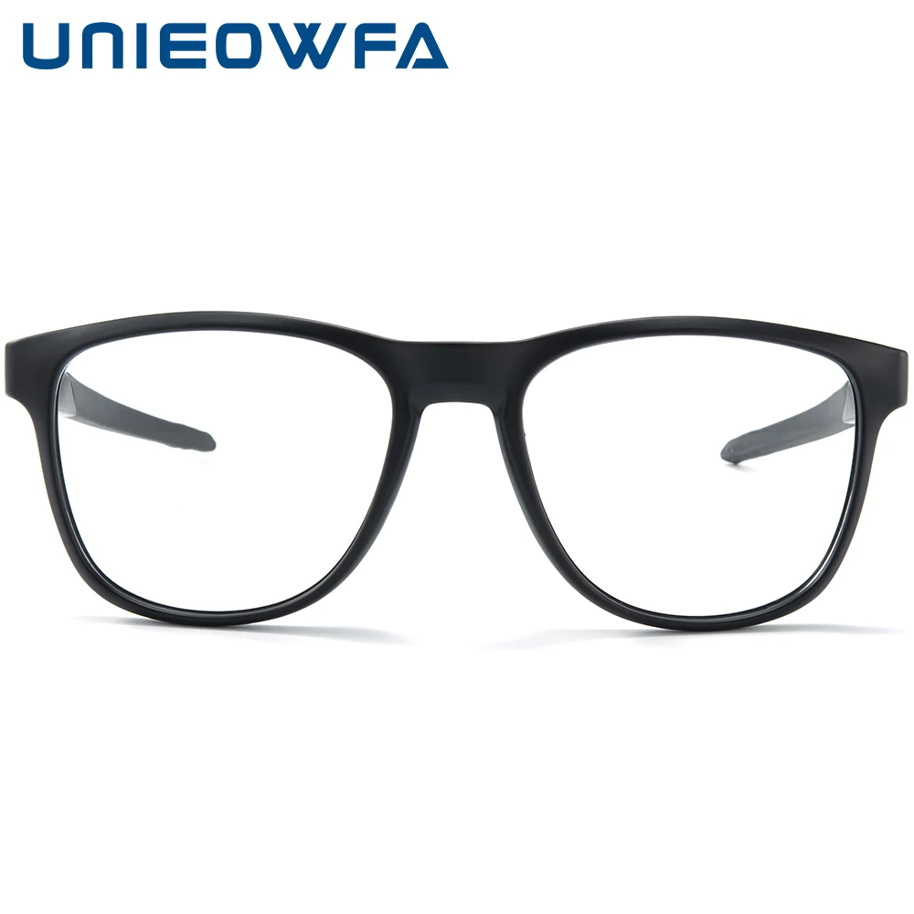 Unieowfa-男性用の厚いフレーム矯正サングラス、大きくて大きな大きなアセテート、アトムフォード偏光、uv400保護サングラス、プログレッシブメガ