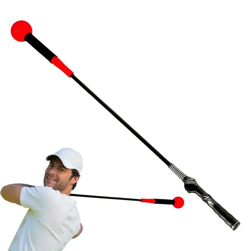 122Cm/102Cm Golf Swing Trainer Asta In Fibra Elastica Silicone Golf Swing Practice Stick Golf Grip Training Aid Golf Swing Master
