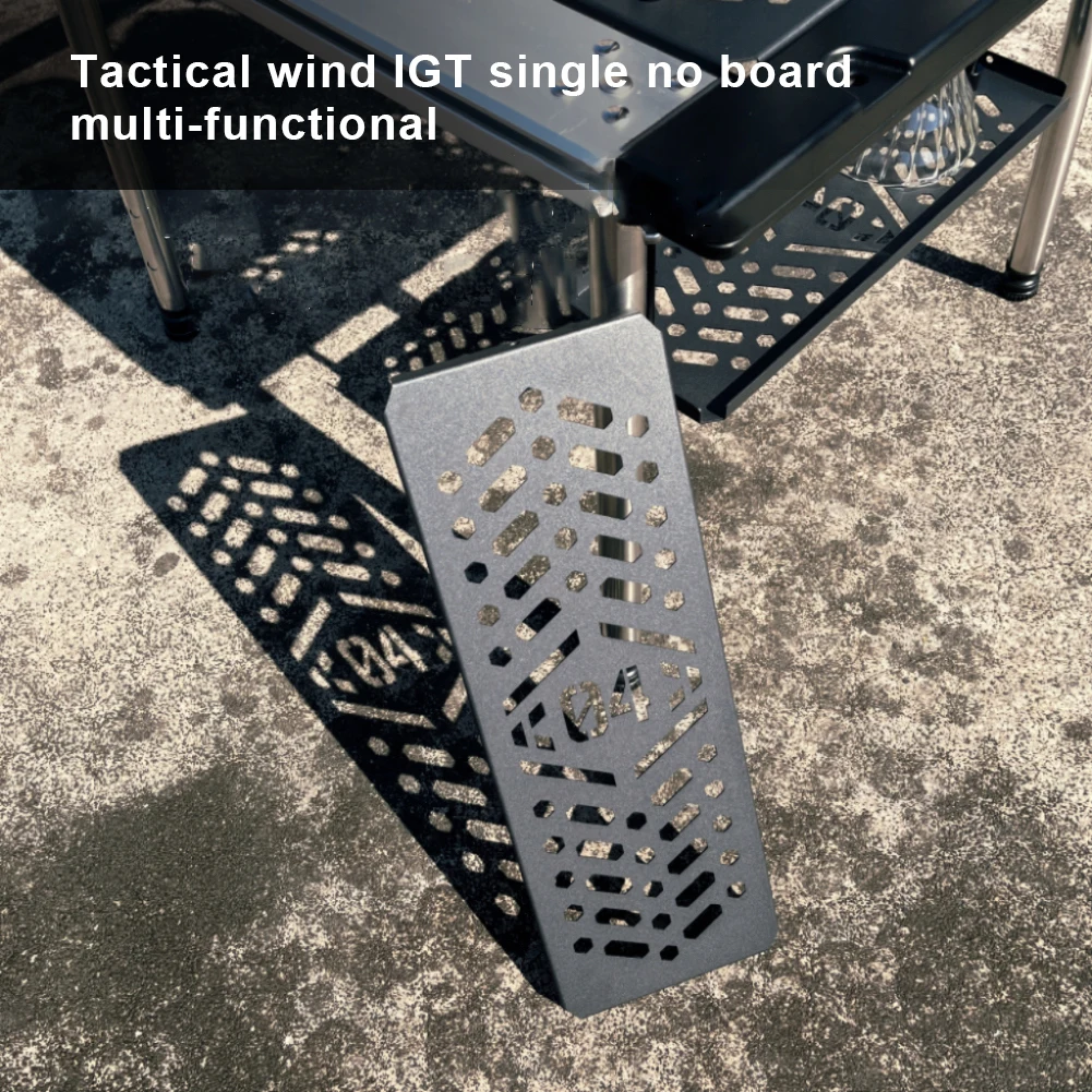 Aluminum Alloy Portable BBQ Picnic Table Plate Multifunctional Extension Board