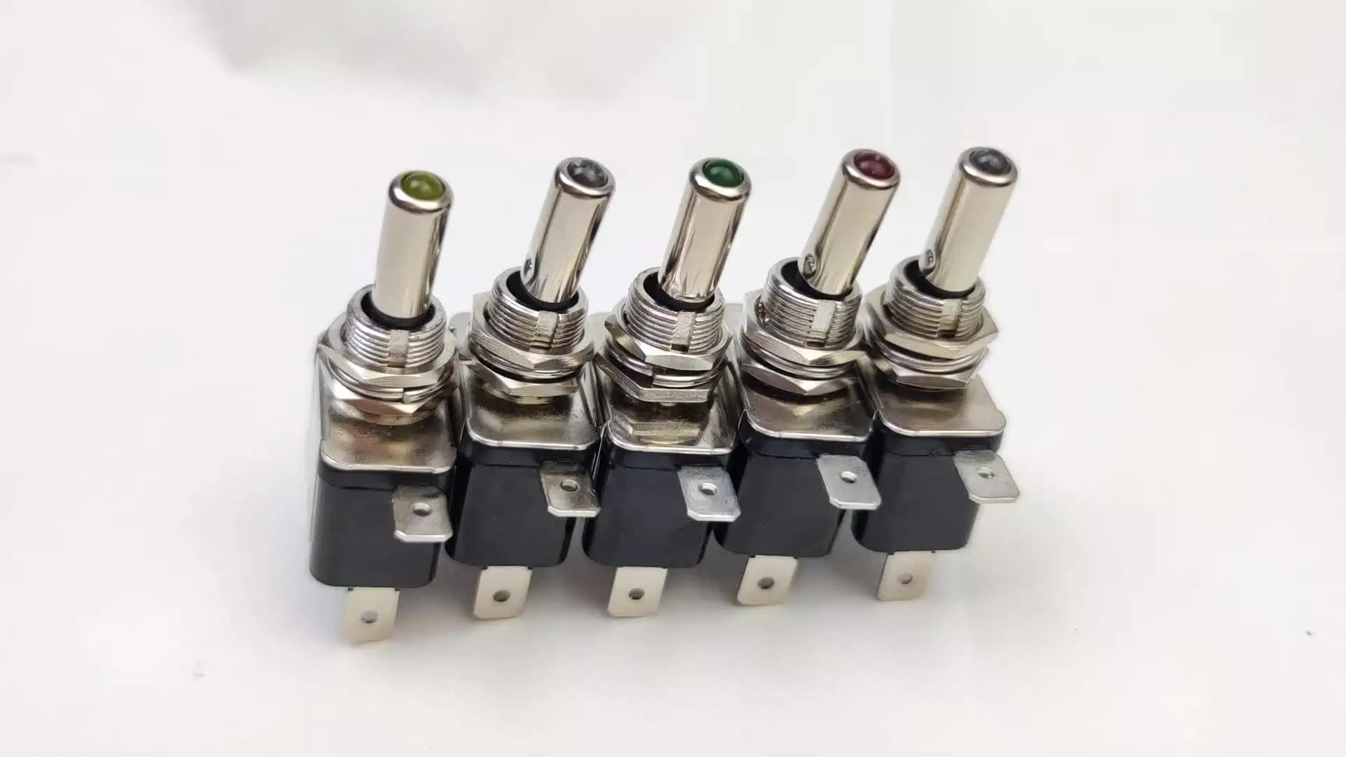 1 шт. 12 В 20 А светодиодный тумблер с подсветкой авто лодка грузовик красный синий