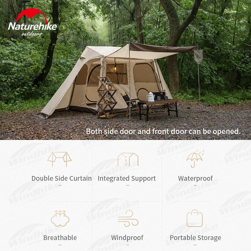 Naturehike Village 5.0 Ridge Tent With Snow Skirt Version Outdoor