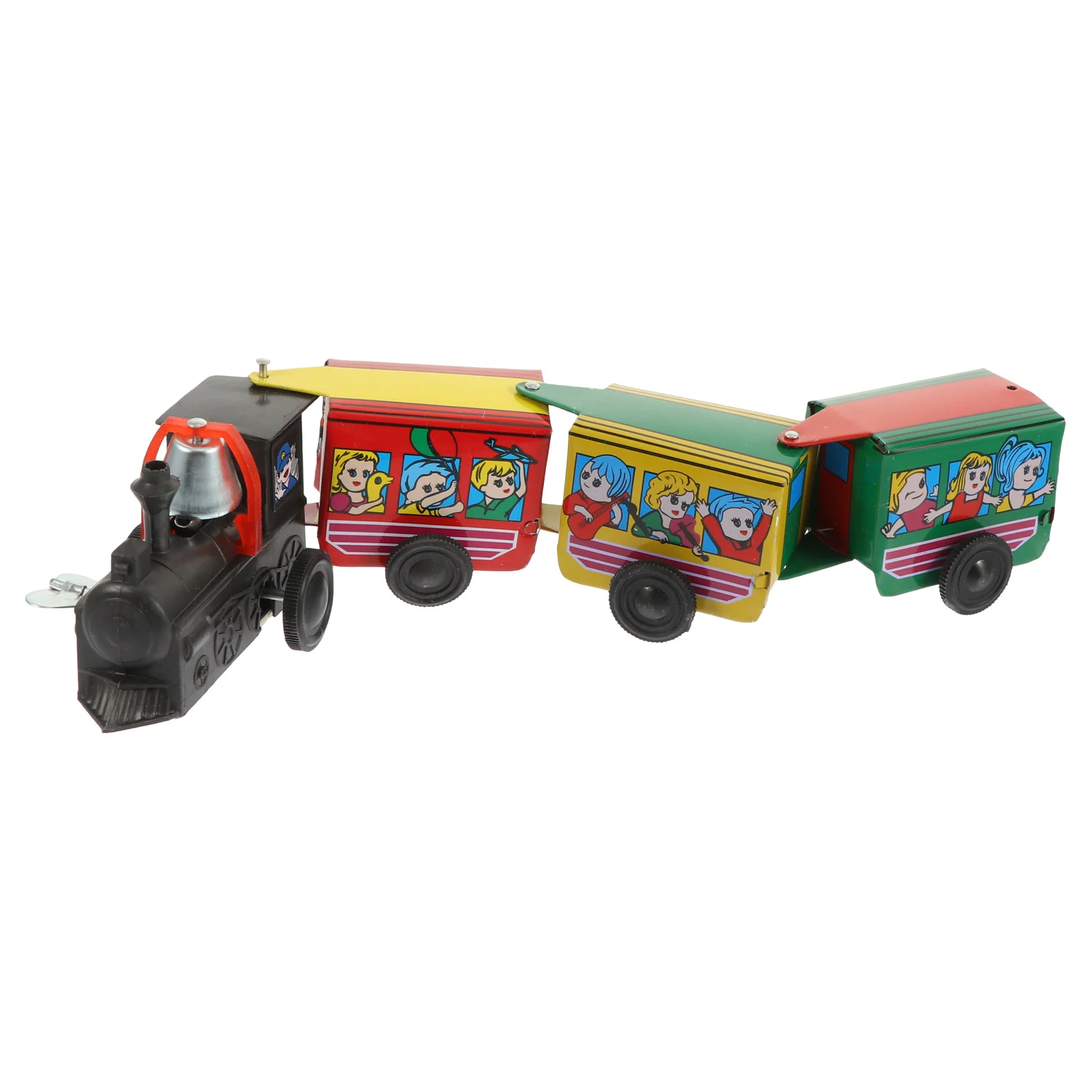 

Retro Tin Toys Kids Train Plaything Educational Boys Clockwork Decorative Ornament Children Desktop Old Fashioned