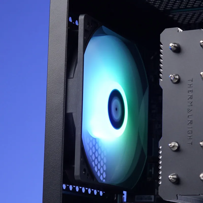 Thermalright Tl-c12c 120 mm Ventilador de Refrigeração 5v 3pin Argb pc Gamer Ajustar Velocidade Cooler Argb Ajustável Caixa do Computador Ventilador Ventilador - Imagem 6