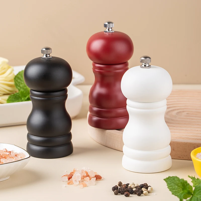 

1PC Pepper Grinder Handheld Manual Pepper Shaker Grinder Mill Seasoning Mills Grinder Ceramic Grinding Core BBQ Tools Set