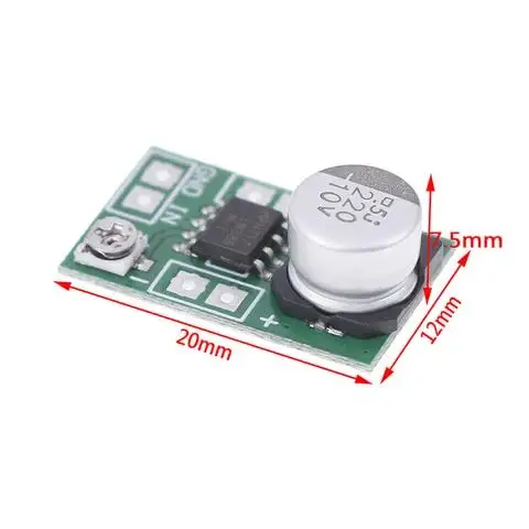 미니 마이크로 오디오 파워 앰프 보드 AMP 모듈, DC 3V  12V, 5V, 6V, LM386, 750mW
