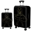 Thick Elastic World  Luggage Protective Cover Zipper Suit For 18-32 inch Bag Suitcase Covers Trolley Cover Travel Accessories 2
