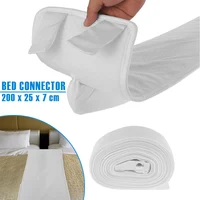 Bed Mattress Connector Adjustable Bed Bridge Twin to King Converter Kit Skin-Friendly Stable Bed Converter with Strap for Family 1