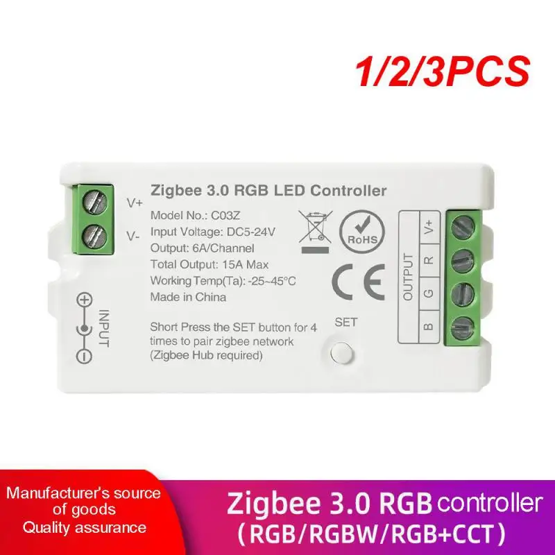 

1/2/3 шт., смарт-контроллер RGB RGBW RGBCCT с поддержкой Alexa 1/2/3/4/5CH