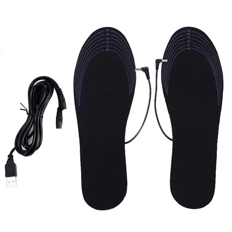 

Heated Insoles Winter Outdoor Insoles USB Can Be Wash and Cut Heated Insole for Men Women Outdoor Hunting Fishing Camping Hiking
