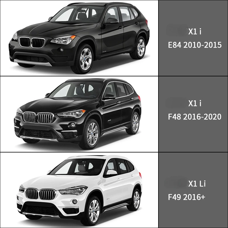 Car Windscreen Window Visor Vent Shade Rain Sun Wind Guard Deflectors Chrome Trims For BMW X1 E84 F48 F49 2009 -