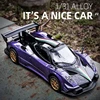 1:31 Pagani Zonda R Revolucion Alloy Sports Car Model Diecasts Metal Toy Racing Car Model Simulation Sound and Light Kids Gifts 1