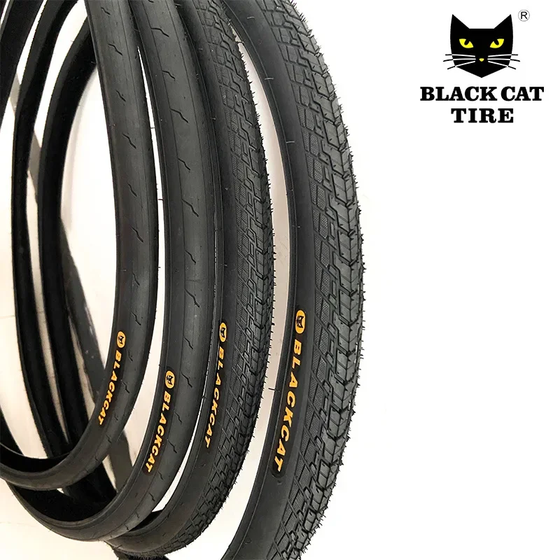 Фото Велосипедная шина Black Cat, 700x25c 28C 32C 35C 38C Series Road Wagon, противоскользящая внешняя шина №2