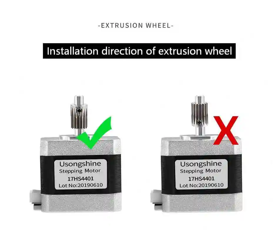 Dual Gear Extruder Upgrade Kit, TPU Friendly, for BMG-Style, Ender 3/CR10-Style – Bowden & Direct Drive Ready image 4