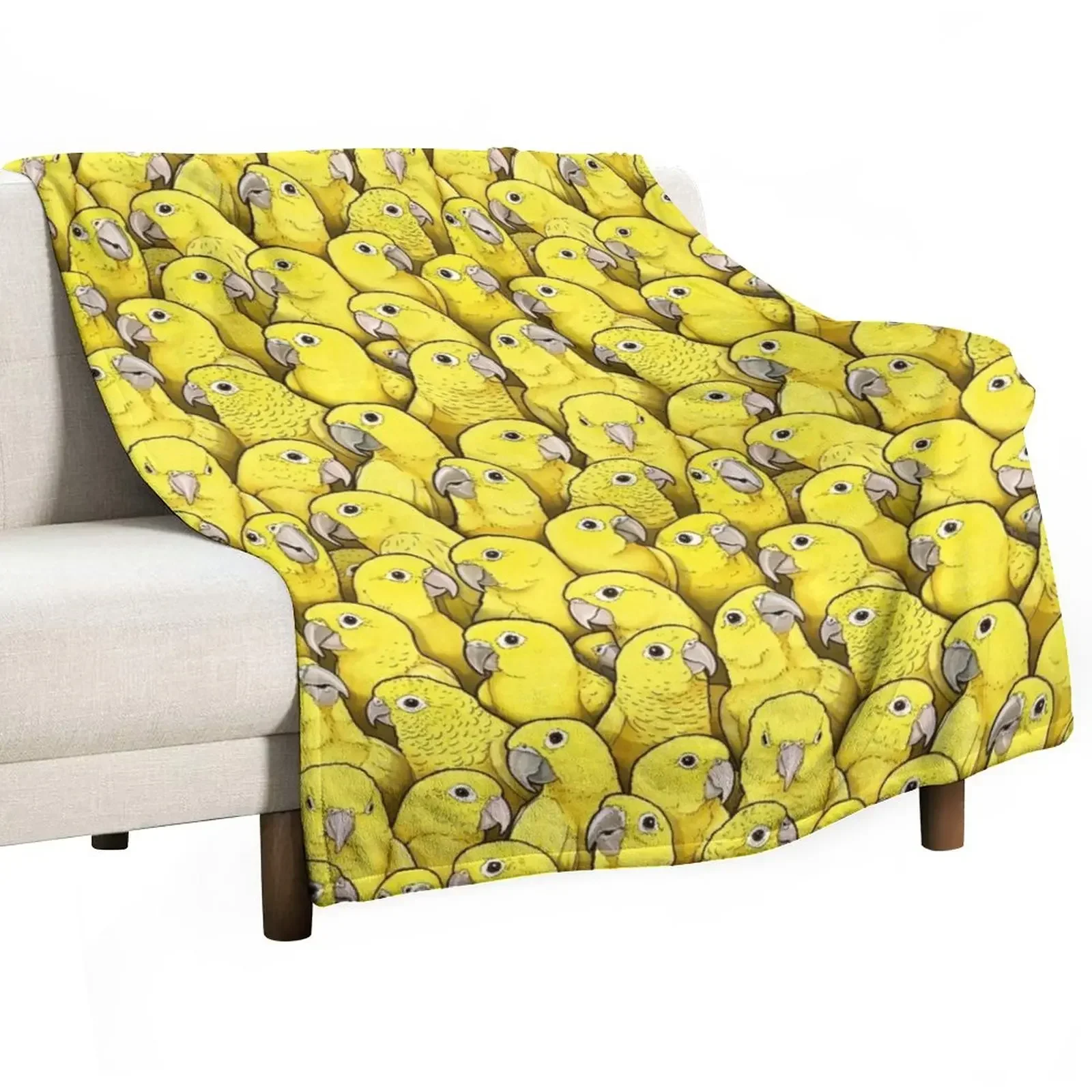 

Golden Conures Throw Blanket For Sofa Thin Large Sofas for babies Blankets