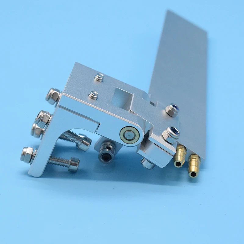 CNC řízení z hliníkového slitiny 68x160 mm pro lodě R/C dvojitý přívod vody