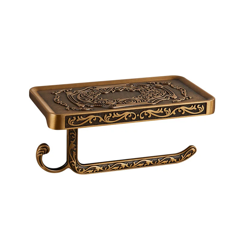 

1 шт., Классический Латунный настенный держатель для туалетной бумаги