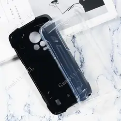 Durable Anti-Falling Shockproof Soft Silicone TPU Phone Case for Cubot X70 (Black)