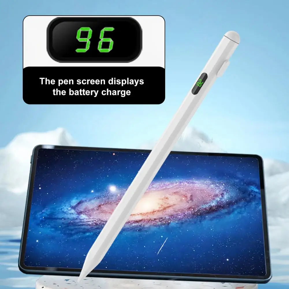 

Mobile Phone Stylus Pen Rechargeable Stylus Pen with Power Led Display for Universal Mobile Phone Tablet Magnetic Slim for Ipad