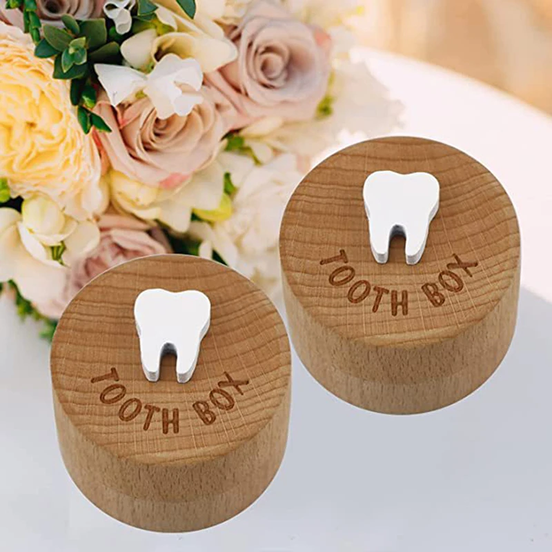 

Kid's Tooth Fairy Box Personalized Tooth Fairy Storage Engraved Custom Wooden Tooth Fairy Boxes First Birthday Gift