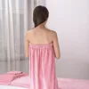 Microfiber Women's SPA Wrap Bath Towel with Adjustable Closure Ultra Soft Long Shower Wraps for Women 5