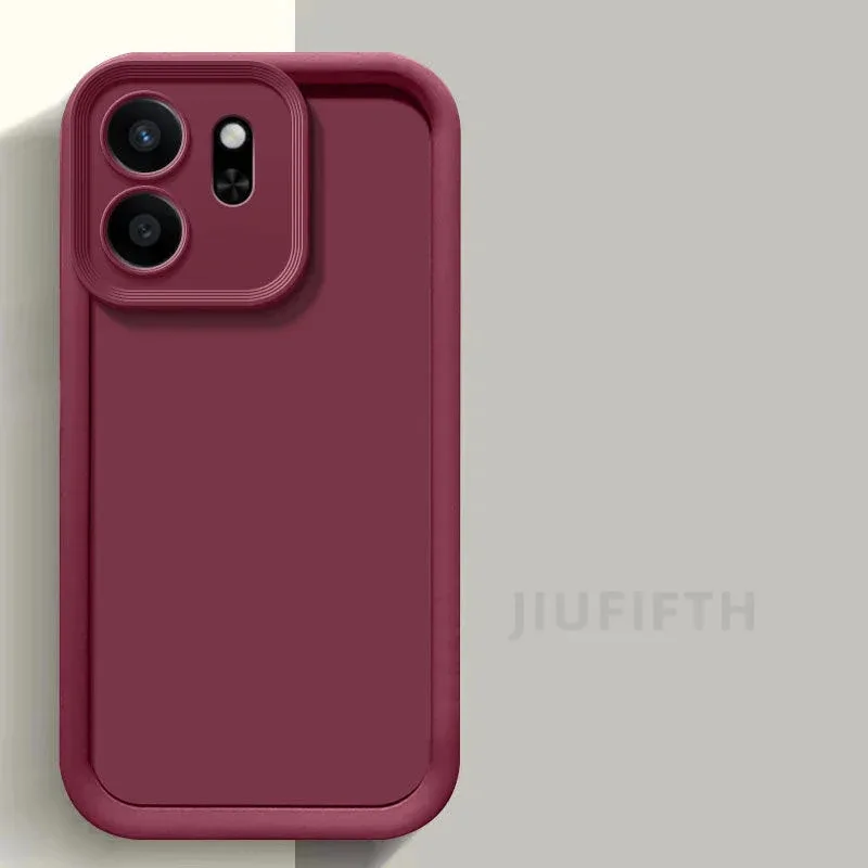 Matte Back Cover Skin Feel Shockproof Protective Phone Case
