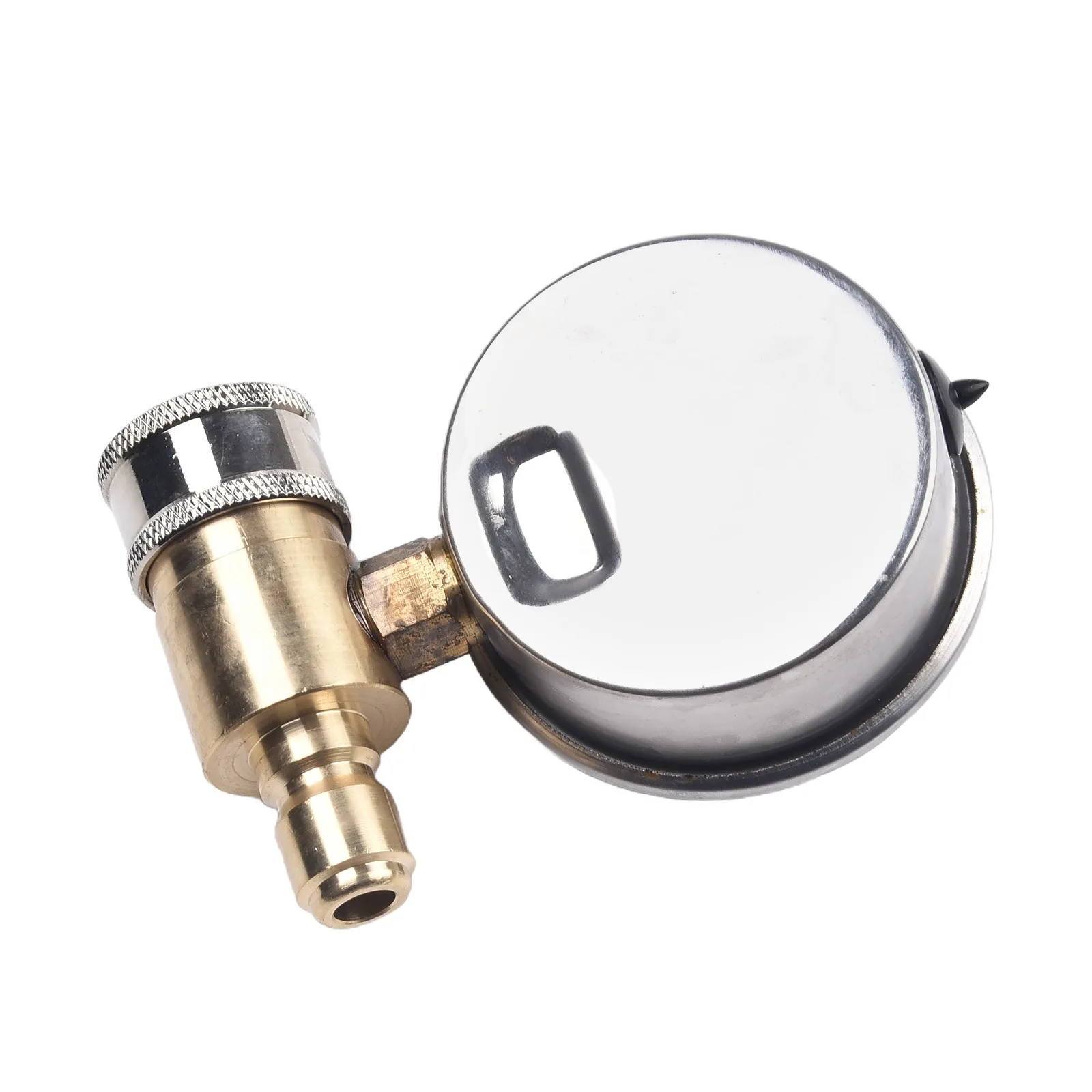 

1 шт. 3/8 дюймов быстрая установка ударопрочный и устойчивый к давлению 5000PSI манометр для очистки высокого давления