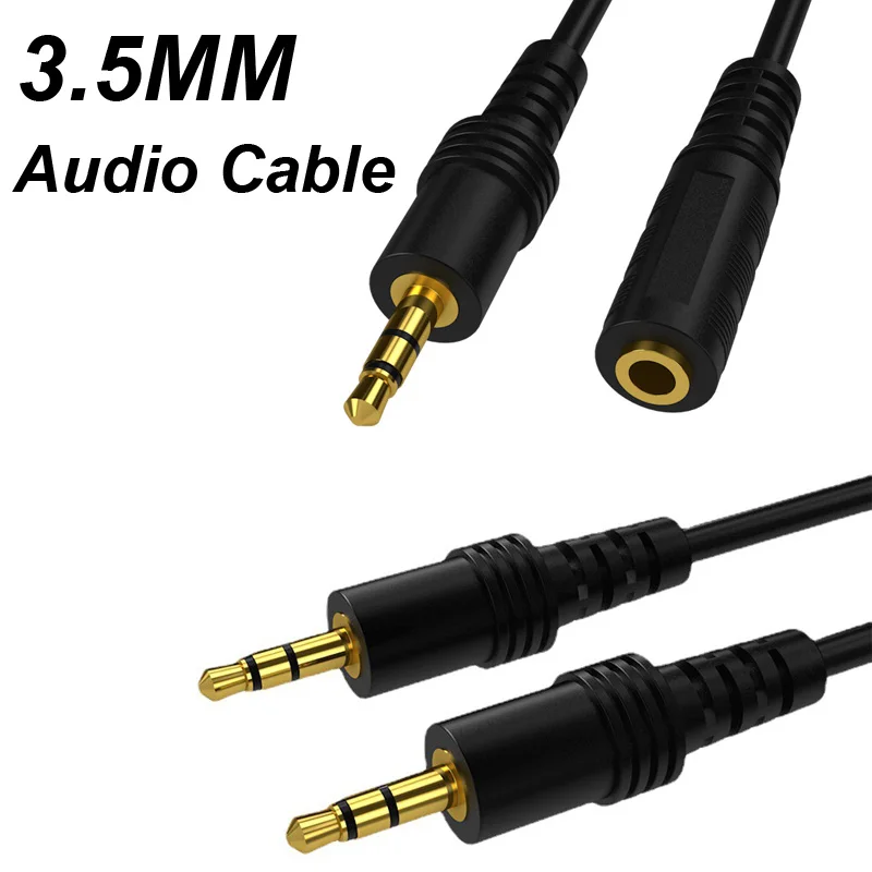 Earphone Cable Extension Aux Cable Jack Extension Audio Extension