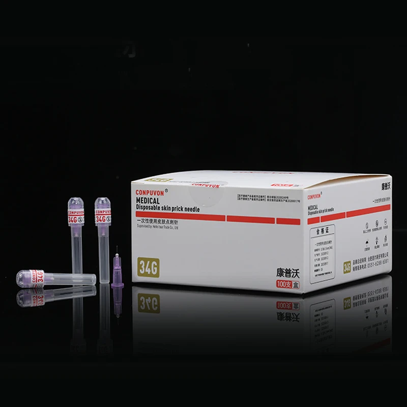 34G 4mm Needle Piercing Transparent Syringe Injection skin prick glue Clear Tip ForPharmaceutical injection needle Tool Parts syringe needle tool