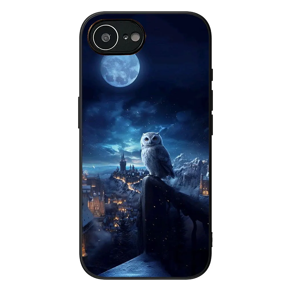Harries Owl Wand Art Soft Phone Cover