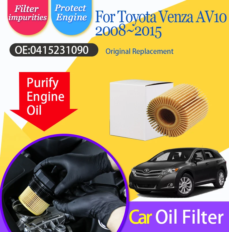 Filtri Carburante Per Auto Per Toyota Venza Av10 2008 2009 2010 2011 2012 2013 2014 2015 0415231090 Filtri Olio Solvente Accessori Auto