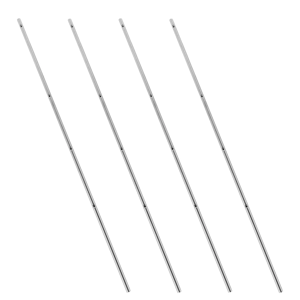 4Pcs Foosball Rods Table Soccer Replacement Football Machine Metal Handles Soccer Tables Table Football Poles Foosball