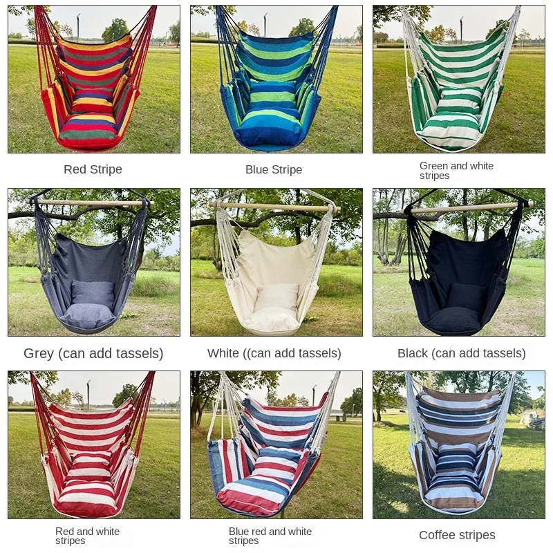 Indoor And Outdoor Hammock Hammock Lazy Balcony Home Swing Chair Outdoor Camping Chair