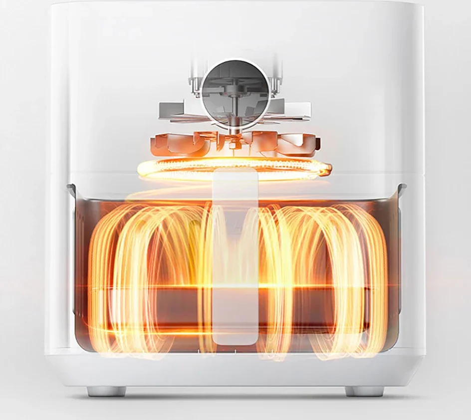 XIAOMI MIJIA Intelligent Visual Edition Air Fryer 5.5L Cooking No