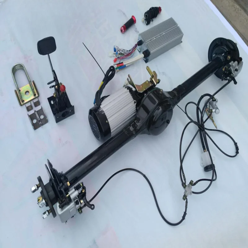 Electric-three-or-four-wheeler-rear-axle-oil-brake-disc-brake-rear-axle ...
