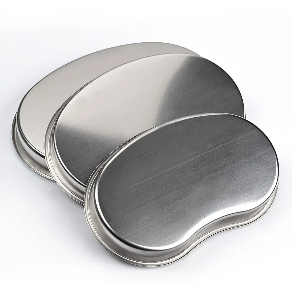 Stainless Steel Kidney Shaped Sterilized Tray Jar Pot Container Bottle Tweezers Medical Dental Surgical Cosmetic Tattoo Accesory tattoo supplies