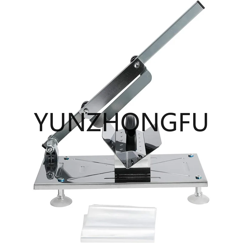

Mutton Roll Slicer, Household Manual Lamb Slicer, Stainless Steel Frozen Meat Small Fat Beef Slicer, Meat Slicer