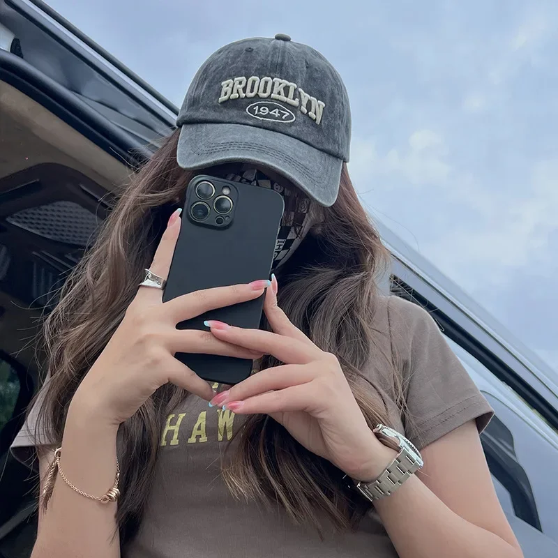 Brooklyn Cotton Embroidered Hip-Hop Baseball Cap