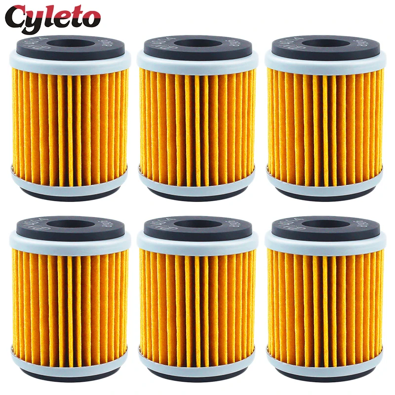 Filtro Olio Moto Cyleto Per Yamaha Mt125 Yzf R125 R15 Vp125 Yp125 Xmax Xg250 Xt250 Ybr250 Czd300 T110 Crypton Tricity 292