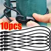 1-10 Pcs Bungee Cord with Hooks 10/15/25cm High Elasticity Expander with Hooks Rubber Tensioner with Hooks for Camping Tarpaulin