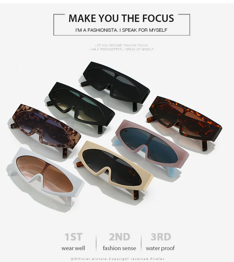 Oversized Sonnenbrille Für Damen Und Herren Mit Uv-schutz_voghion.com