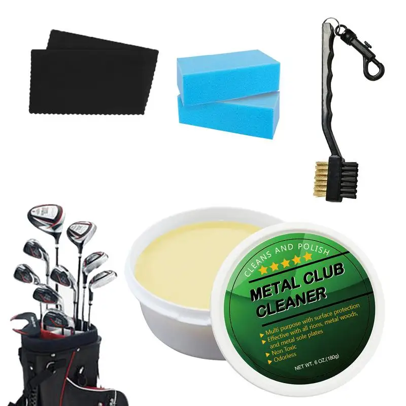 

Golf Club Scratch Remover Golf Club Cleaner Multi-Purpose Club Cleaner Polishing Kit Solution For Stains Scratches Rust Scuffs