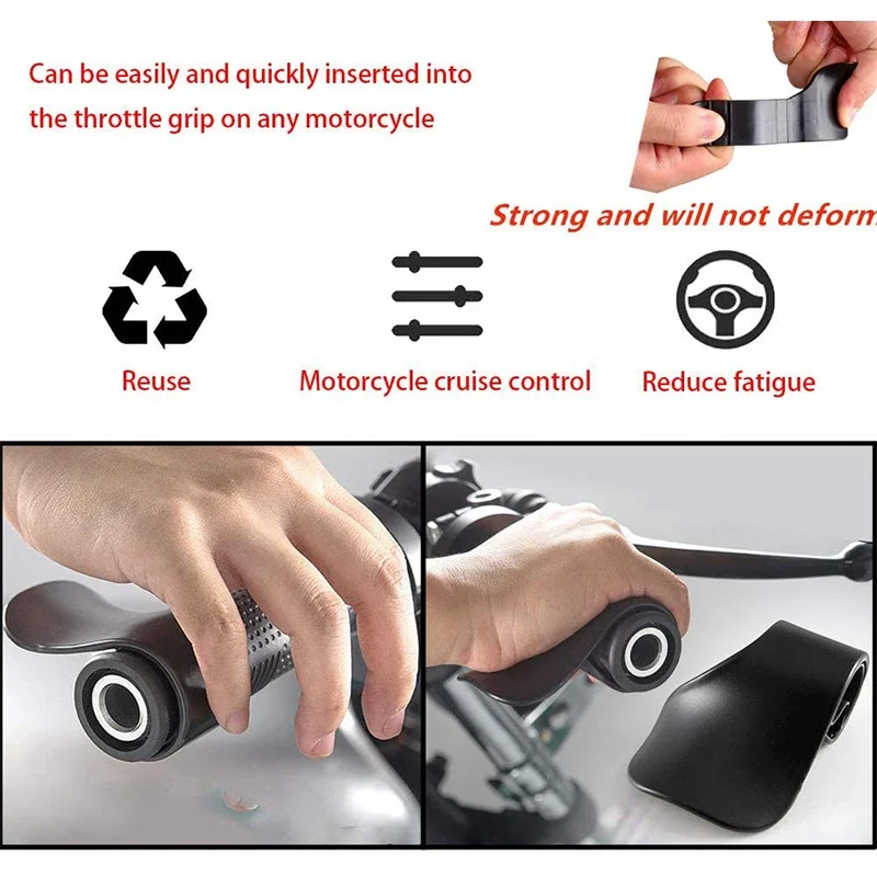 Motorcycle Throttle Assistant 1/2Pcs Universal Support Rest for Motorcycle Accessories motorcycle throttle assistant